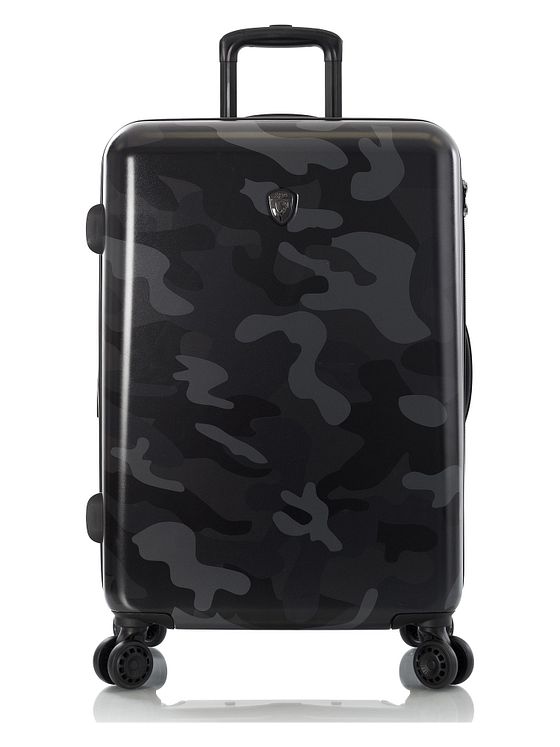 Heys Black Camo 4 hjul Trolley M 66 cm med strækfold