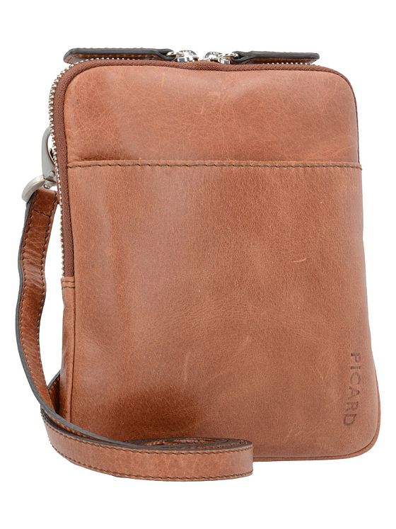 Picard Buddy-skuldertaske i læder 16 cm