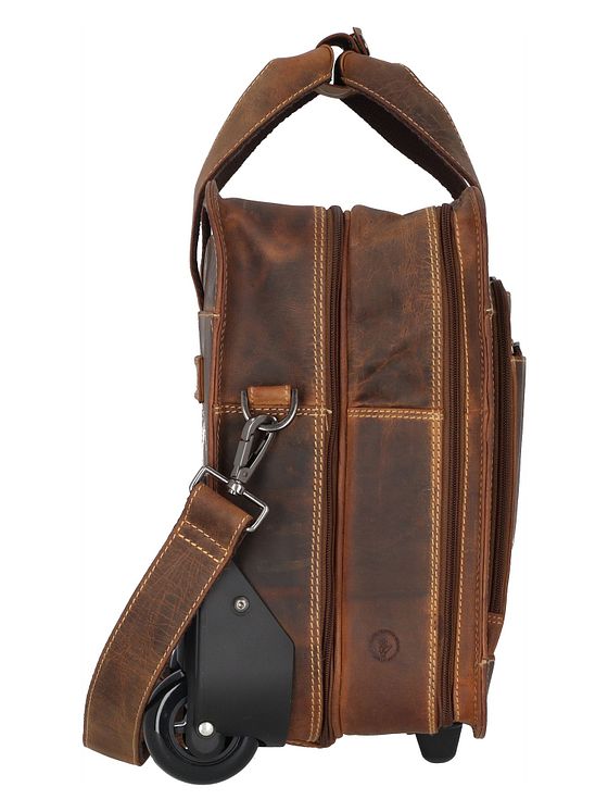 Greenburry Vintage 2 hjul Business-trolley 33 cm Laptoprum