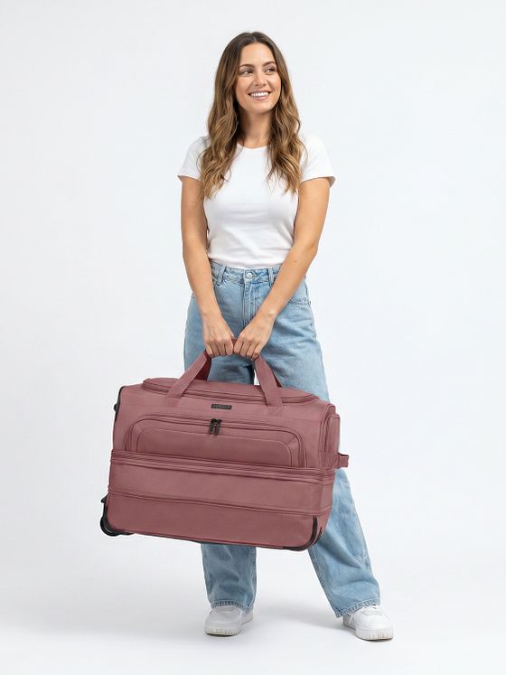 Redolz Duffle Essentials 2-Rollen Reisetasche 55 cm M mit Dehnfalte Redolz Duffle Essentials 2-Rollen Reisetasche 55 cm M mit Dehnfalte
