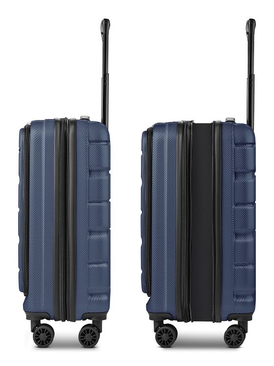 Franky Munich 4.0 4 ruedas Trolley de cabina 55 cm Compartimento para laptop Con fuelle expandible
