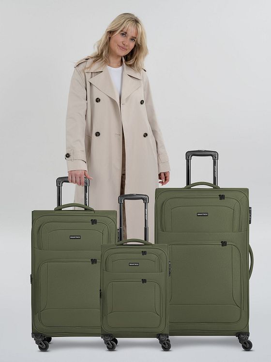 Smartbox Edition 04 4 hjul Kuffert 3-delt med strækfold Smartbox Edition 04 4 hjul Kuffert 3-delt med strækfold