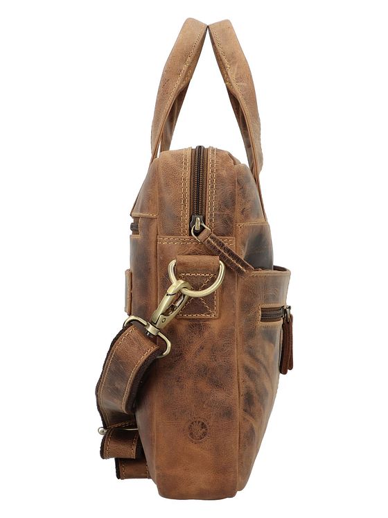 Greenburry Vintage Dokumenttaske Læder 38 cm Laptoprum