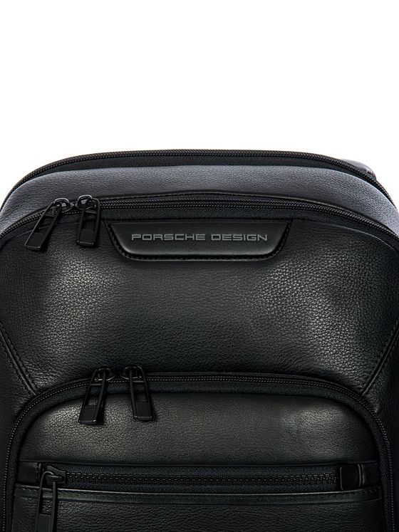 Porsche Design Roadster Business-ryggsäck Läder 37 cm Laptopfack Porsche Design Roadster Business-ryggsäck Läder 37 cm Laptopfack