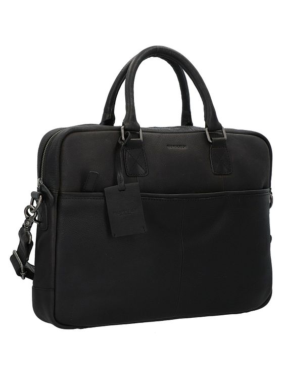 Burkely Antik Avery dokumentmappe i læder 40 cm med rum til bærbar computer