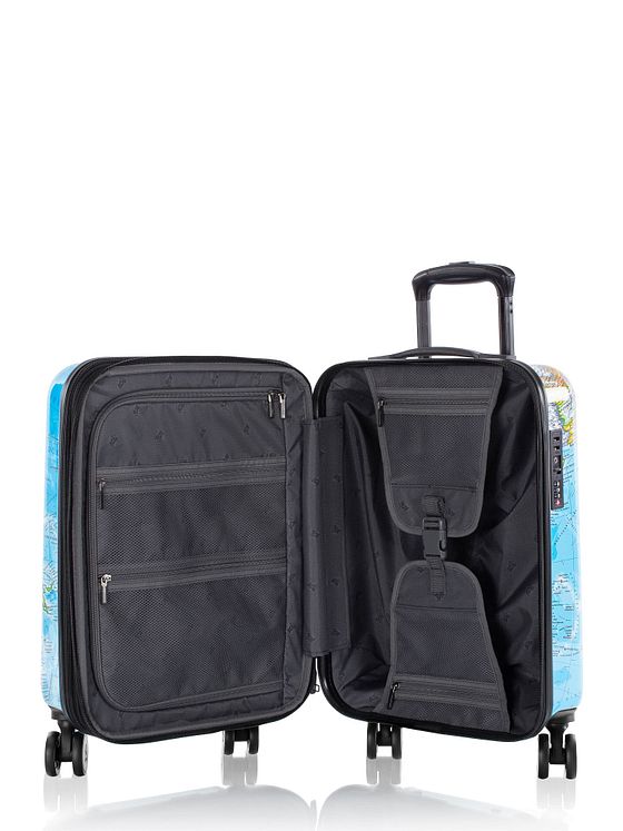 Heys Black Camo 4 hjul Kabinetrolley S 53 cm med strækfold