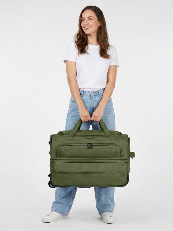Redolz Duffle Essentials 2-Rollen Reisetasche 55 cm M mit Dehnfalte Redolz Duffle Essentials 2-Rollen Reisetasche 55 cm M mit Dehnfalte