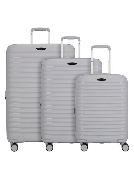 d & n Travel Line 4500 4 hjul Kuffert 3-delt med strækfold