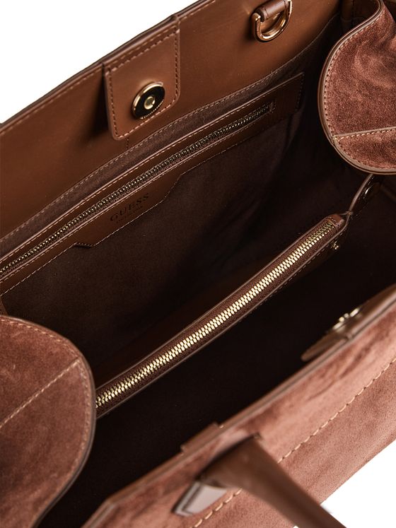 Guess Liza Skuldertaske M Læder 42 cm Guess Liza Skuldertaske M Læder 42 cm