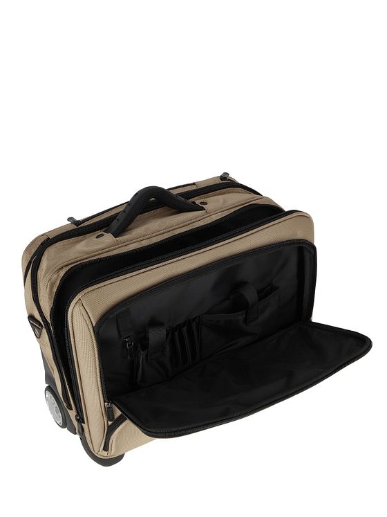 Dermata 2 kolečka Business vozík 41 cm Kapsa na notebook