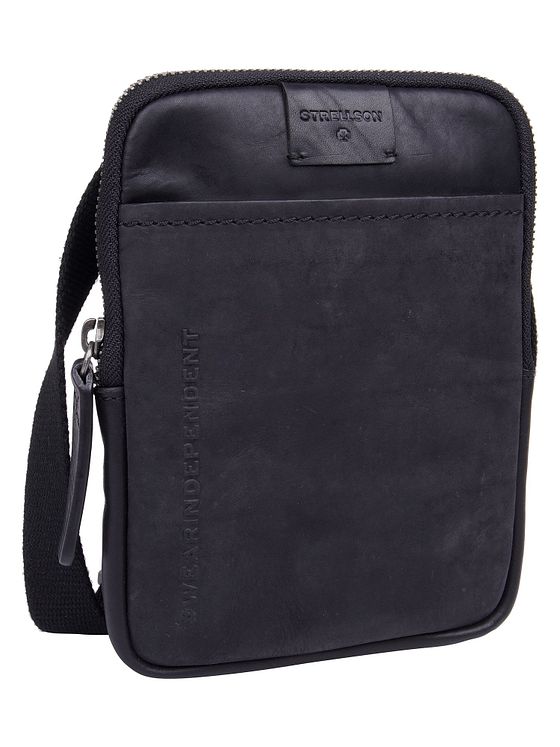 Strellson Brick Lane Brian skuldertaske i læder 14 cm