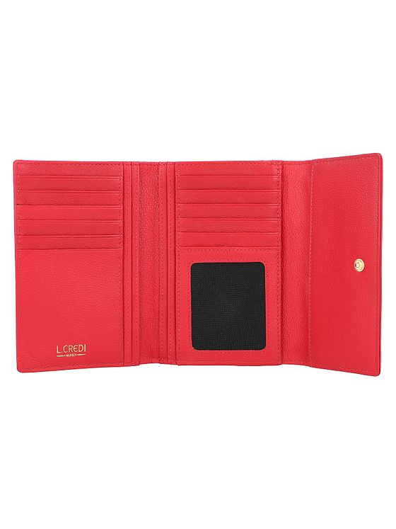 L.CREDI Evelyn pung RFID læder 14,5 cm L.CREDI Evelyn pung RFID læder 14,5 cm