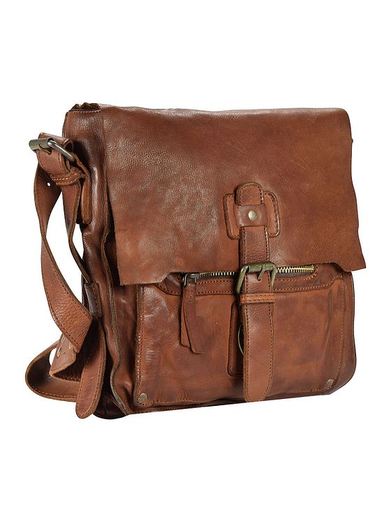 Harold's Submarine skuldertaske i læder 24 cm