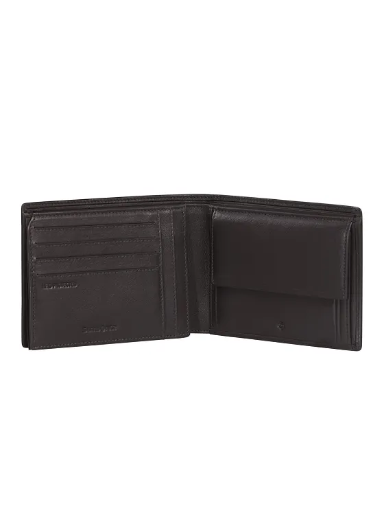 Samsonite Attack 3.0 Lompakko RFID-suoja Nahka 9.5 cm Samsonite Attack 3.0 Lompakko RFID-suoja Nahka 9.5 cm