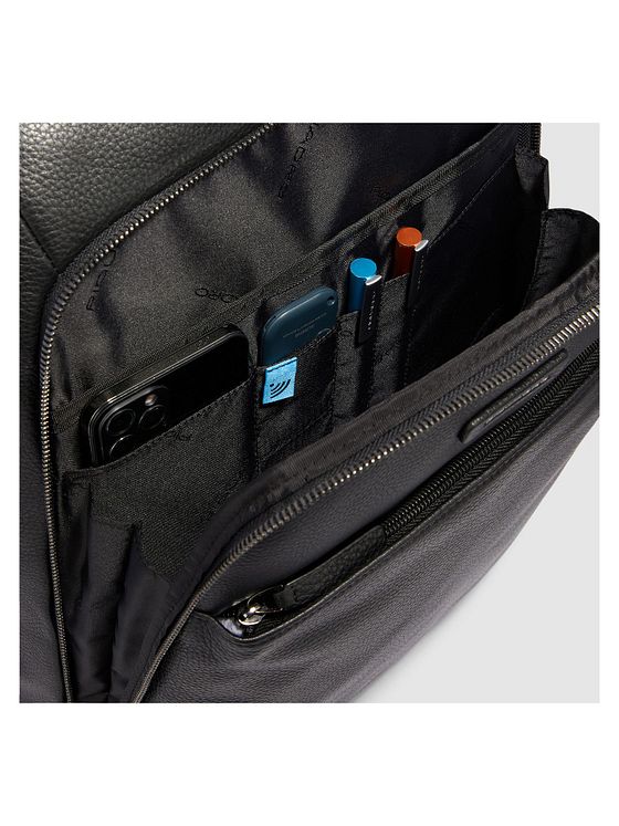 Piquadro Modus Batoh Kůže 42 cm Kapsa na notebook