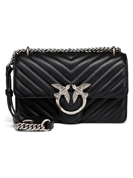 PINKO Love One Skuldertaske Læder 21 cm