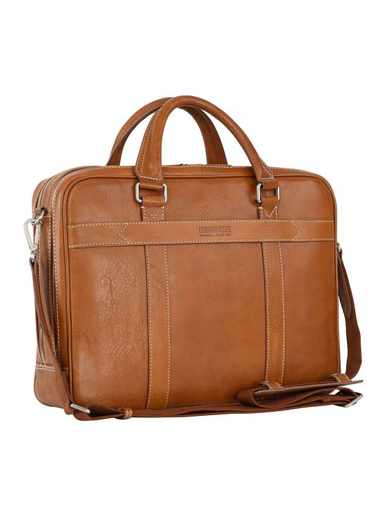 Leonhard Heyden Bergamo dokumentmappe læder 41 cm rum til bærbar computer