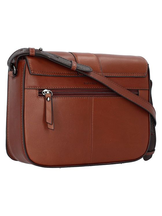 Burkely Skromná kožená taška přes rameno Meghan 25 cm