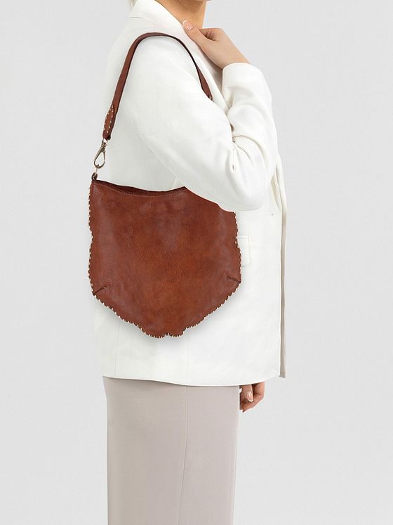 Campomaggi Malachite Skuldertaske Læder 28 cm