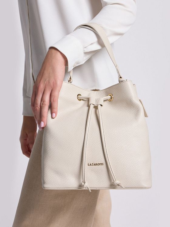 Lazarotti Bologna Leather Posetaske Læder 25 cm