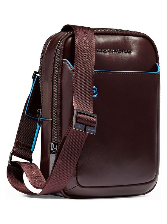 Piquadro Blue Square Mini Bag skuldertaske Læder 17 cm Piquadro Blue Square Mini Bag skuldertaske Læder 17 cm