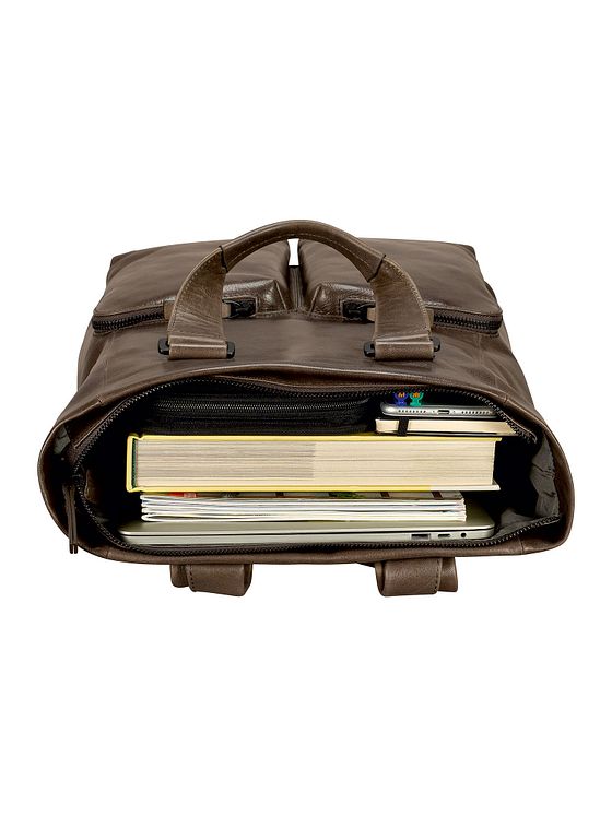 Leonhard Heyden Porto Forretningsrygsæk Læder 40 cm