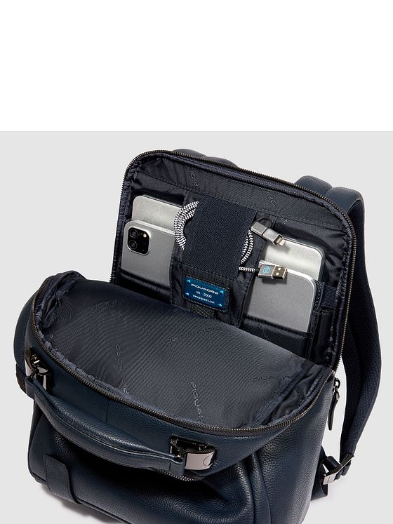 Piquadro Modus Special Daypack Læder 37 cm Laptoprum