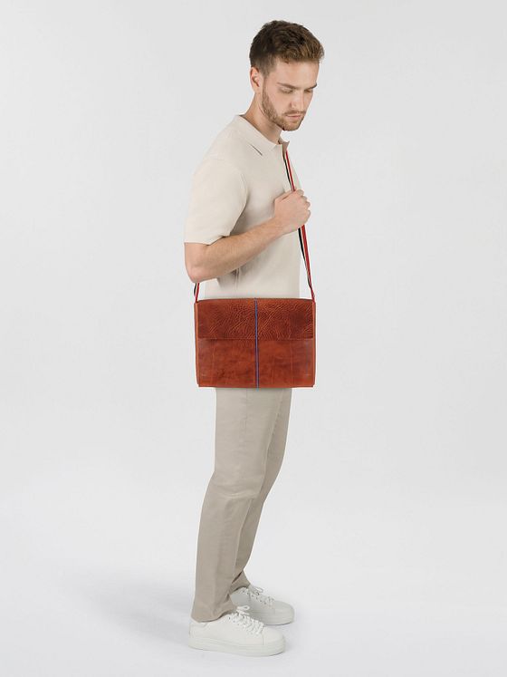 Harold's Keeper Messenger-taske Læder 32 cm