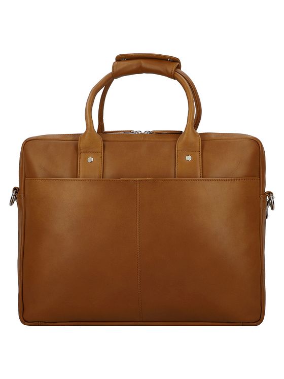 Dermata Dokumentmappe i læder med 39 cm rum til bærbar computer