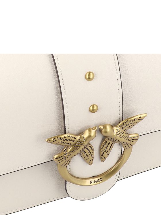 PINKO Love One Skuldertaske Læder 21 cm PINKO Love One Skuldertaske Læder 21 cm