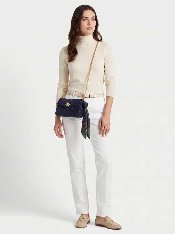 Lauren Ralph Lauren Bolsa de hombro Piel natural 19 cm Lauren Ralph Lauren Bolsa de hombro Piel natural 19 cm