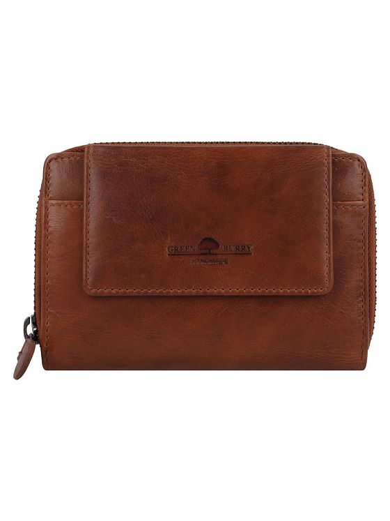 Greenburry Newport Pung RFID-beskyttelse Læder 14 cm