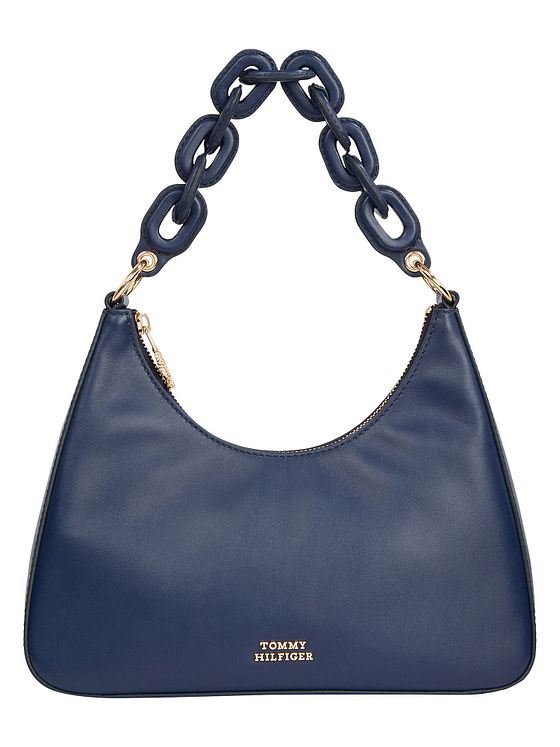 Tommy Hilfiger TH Soft Skuldertaske Læder 38 cm