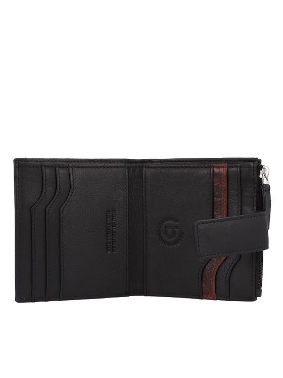 bugatti Corso DeLuxe Pung RFID-beskyttelse Læder 10 cm