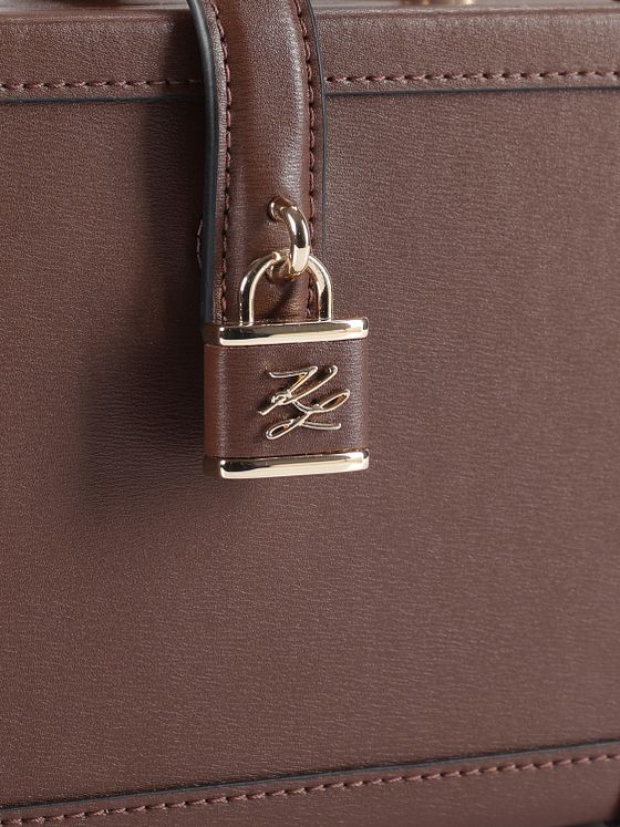 Karl Lagerfeld Autograph Mini Bag håndtaske Læder 17.5 cm