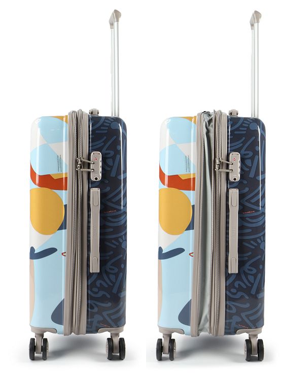 Anekke Eikon 4 hjul Kuffert 2-delt med strækfold Anekke Eikon 4 hjul Kuffert 2-delt med strækfold