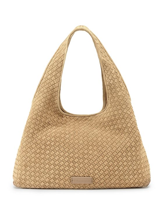 LES VISIONNAIRES Paz Weave Skuldertaske Læder 44 cm