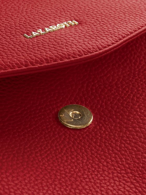 Lazarotti Bologna Leather Crossbody taška přes rameno kůže 22 cm