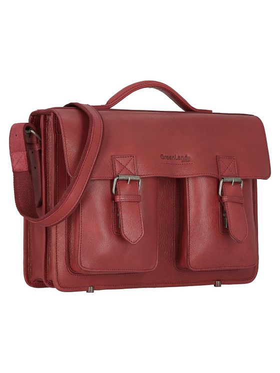 Greenland Nature Naturmappe i læder 40 cm Greenland Nature Naturmappe i læder 40 cm