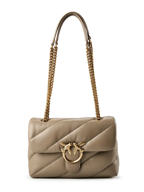 PINKO Love Puff Crossbody-laukku Nahka 27 cm PINKO Love Puff Crossbody-laukku Nahka 27 cm
