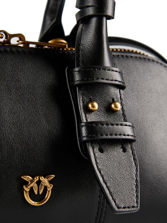 PINKO Bowling Bag Håndtaske Læder 29 cm