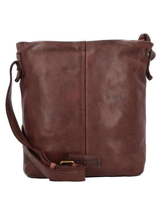 Harold's Submarine skuldertaske i læder 23 cm