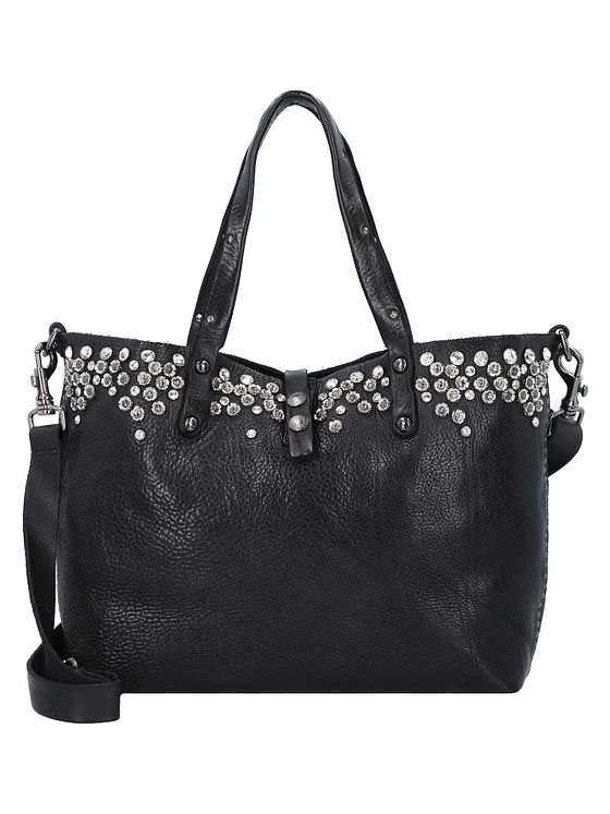 Campomaggi Bella di Notte shopper-taske i læder 36 cm Campomaggi Bella di Notte shopper-taske i læder 36 cm