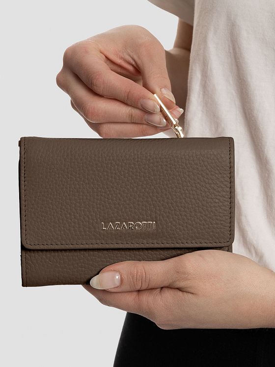 Lazarotti Bologna Leather Pung Læder 14 cm