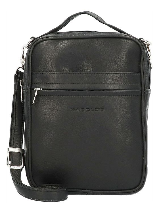 Harold's Landlig håndtaske i læder 18 cm