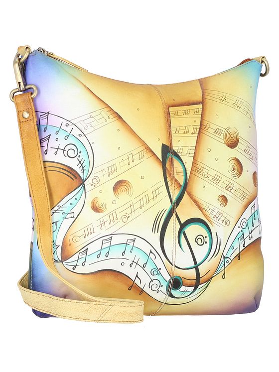 Greenland Nature Art+Craft skuldertaske i læder 36 cm