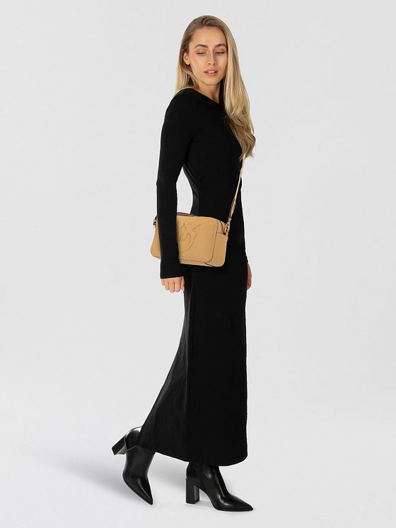 PINKO Carrie Skuldertaske Læder 20 cm