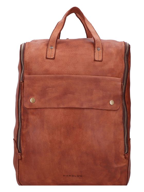 Harold's Submarine-rygsæk i læder med 37 cm rum til bærbar computer