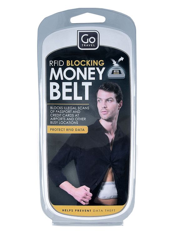 Go Travel Design Go bæltetaske RFID 16 cm ekstremt let