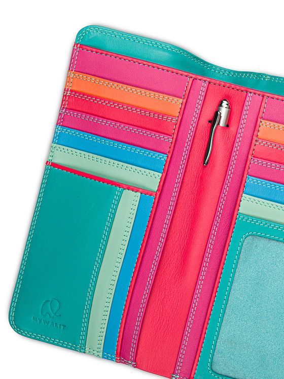 Mywalit Tri-fold Zip Wallet Læderpung 17 cm